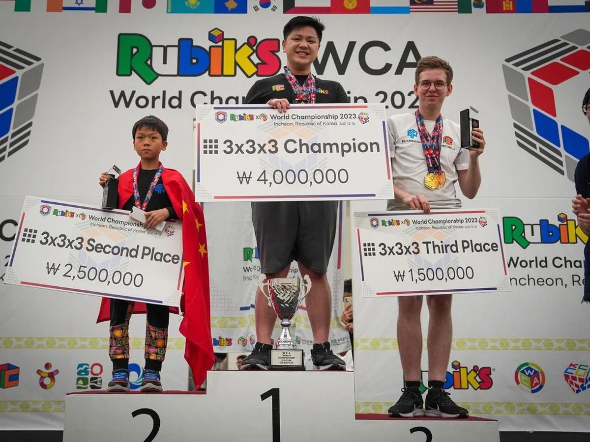 Rubik's WCA World Championship 2023 in Incheon, Republic Of Korea 