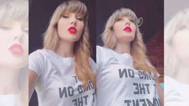 La tiktoker que es un clon de Taylor Swift la lía por las calles de Los Ángeles