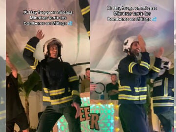 Los bomberos de la Feria de M&aacute;laga.