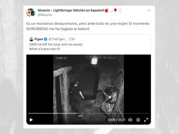 Tuit viral sobre el chico que abandona a una joven en mitad de un túnel del terror.