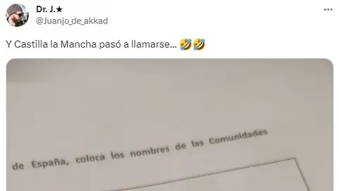 El tuit del profesor El tuit del profesor
