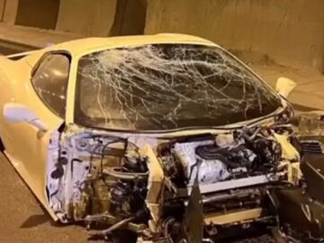 Resultado del vehículo después del accidente.
