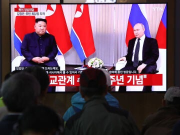 Kim Jong-un y Putin