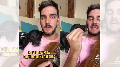 Canción viral de Jorge Bola sobre la palabra prohibida en su casa. Canción viral de Jorge Bola sobre la palabra prohibida en su casa.