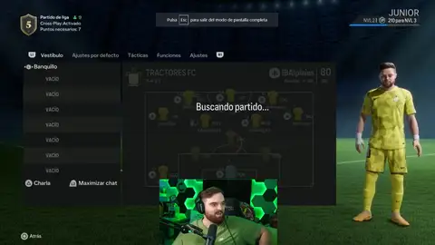 Stream de Ibai como Tractores FC. Stream de Ibai como Tractores FC.