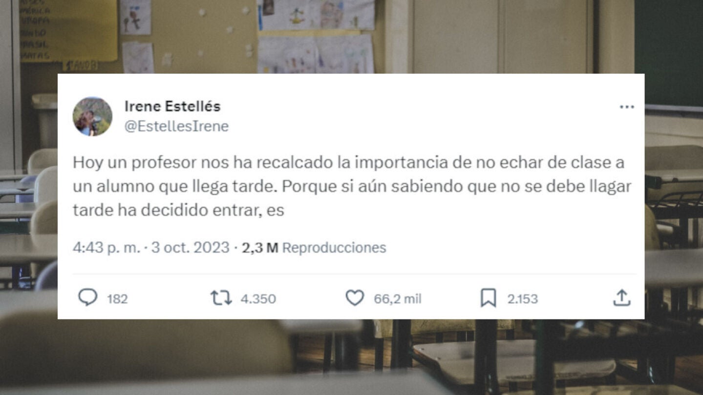 Por qu&eacute; nunca se debe echar de clase a un alumno que llega tarde