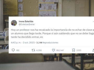 Por qu&eacute; nunca se debe echar de clase a un alumno que llega tarde