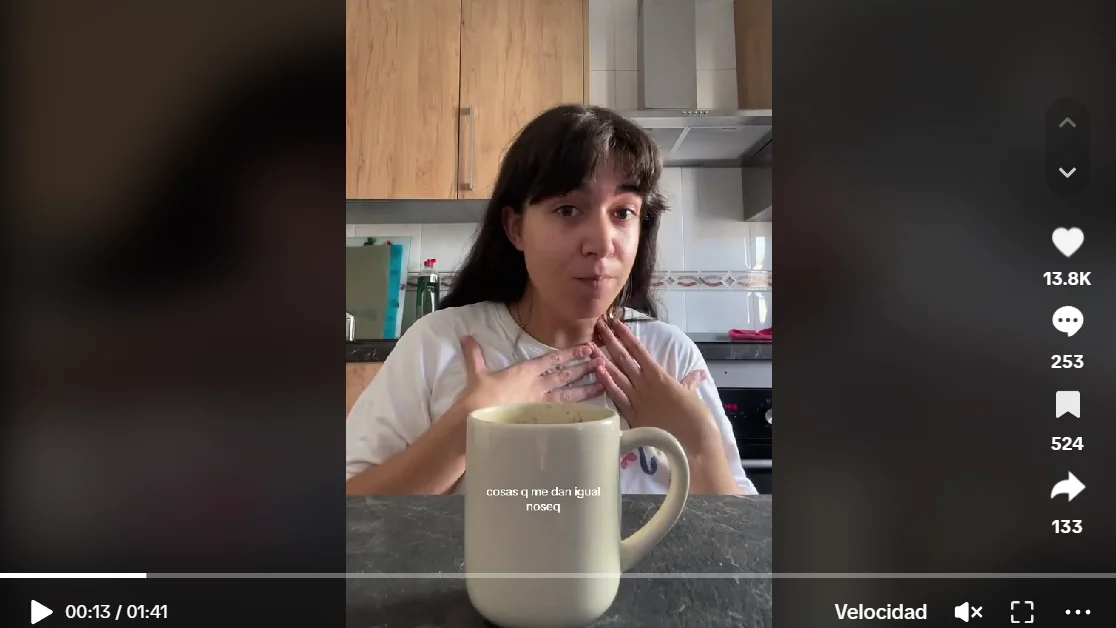 Pantallazo del tiktok de rayomcqueer_ Pantallazo del tiktok de rayomcqueer_