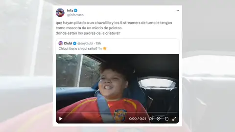 Preocupación sobre Chiqui Ibai en las redes sociales. Preocupación sobre Chiqui Ibai en las redes sociales.