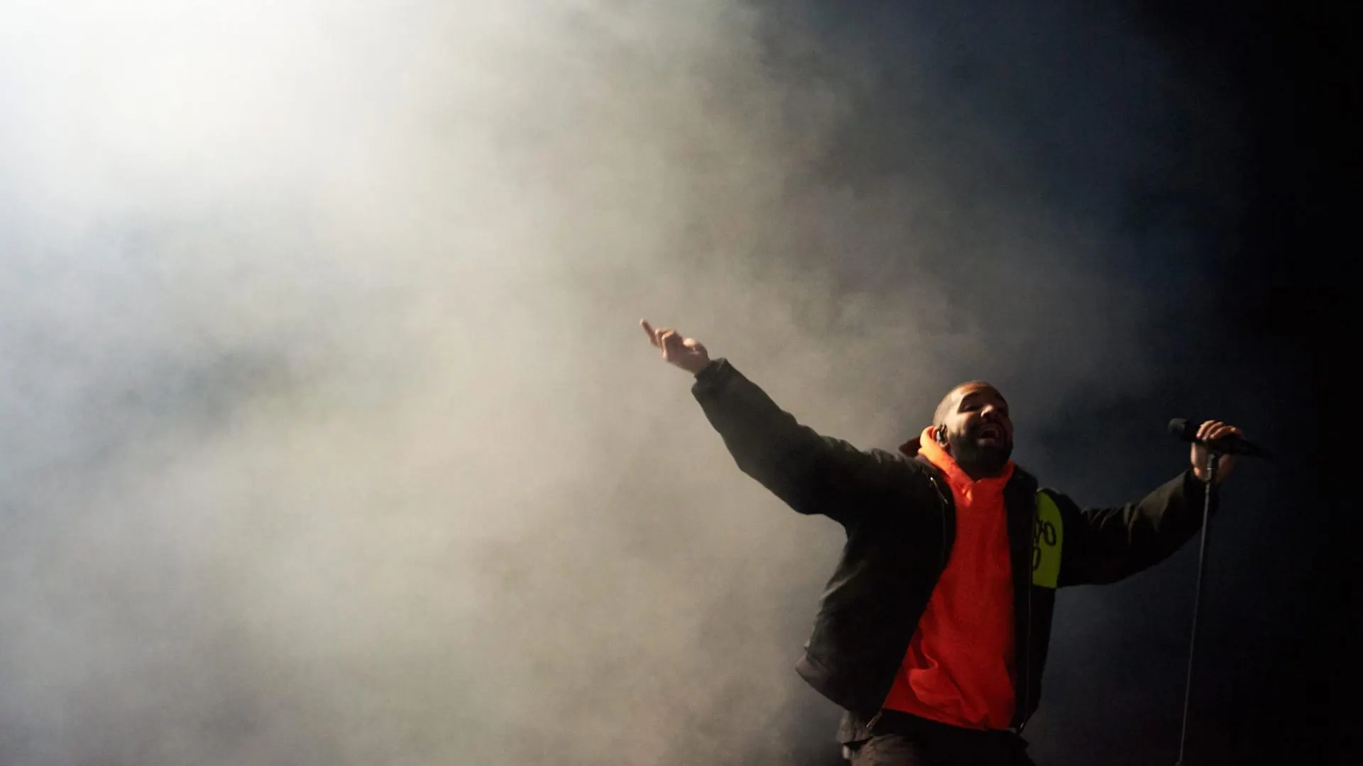 El cantante canadiense Drake durante un concierto, en una fotograf&iacute;a de archivo