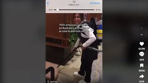 Pantallazo del tiktok de @mcerrolaza Pantallazo del tiktok de @mcerrolaza