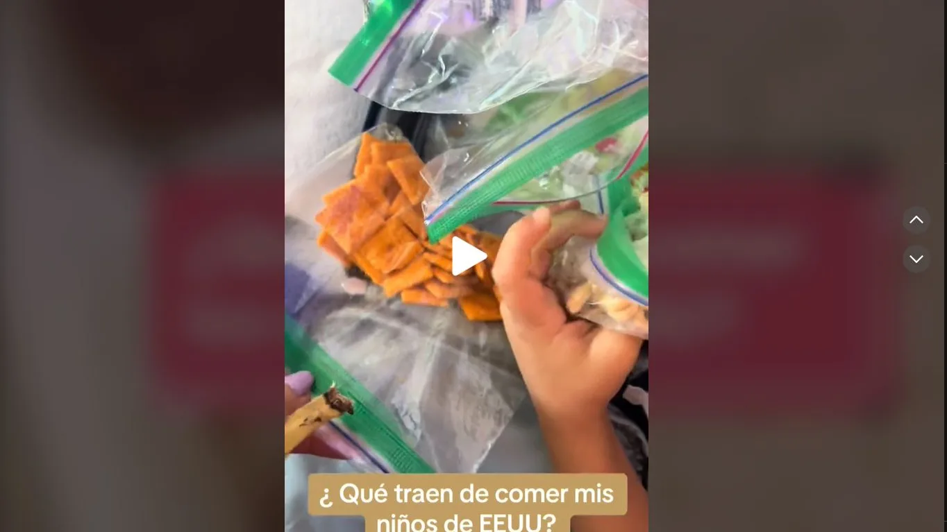Lo que comen los ni&ntilde;os en Estados Unidos