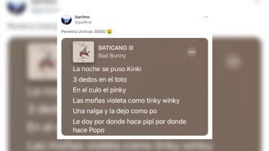 Las controvertidas letras del nuevo disco de Bad Bunny: 