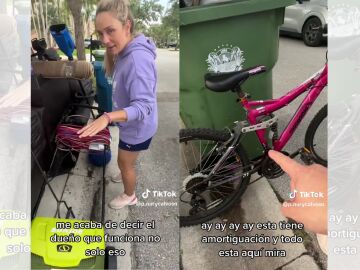 TikTok sobre lo que tiran a la basura en uno de los mejores barrios de Estados Unidos.