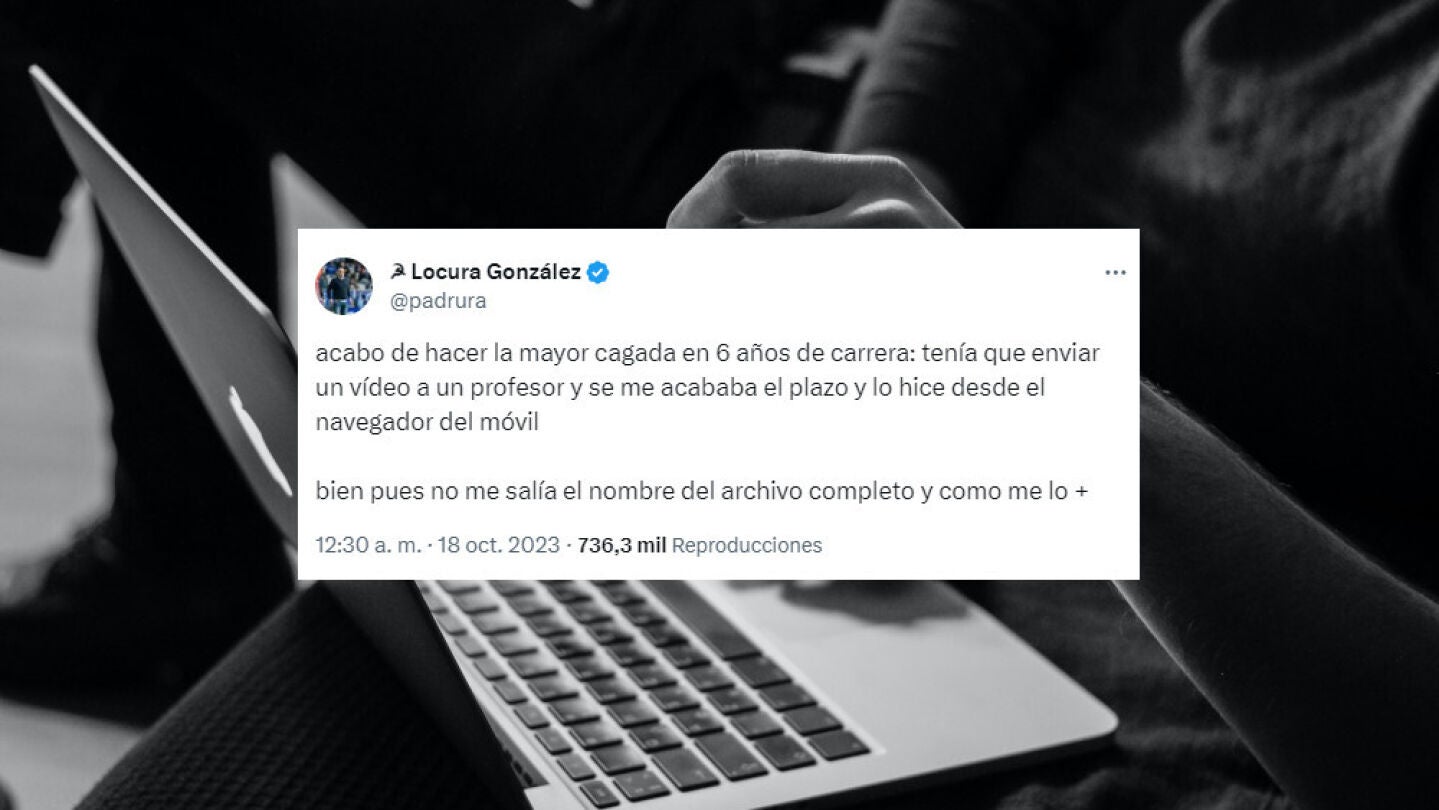 Se equivoca al mandarle un v&iacute;deo a un profesor de la universidad