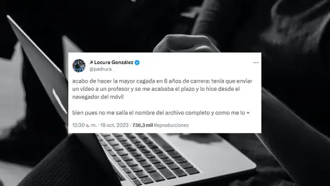 Se equivoca al mandarle un vídeo a un profesor de la universidad Se equivoca al mandarle un vídeo a un profesor de la universidad