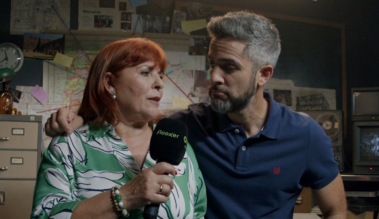 Roberto Leal y Mercedes Guillén