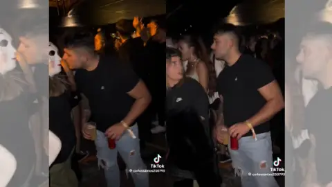 El vídeo del terrible momento. El vídeo del terrible momento.