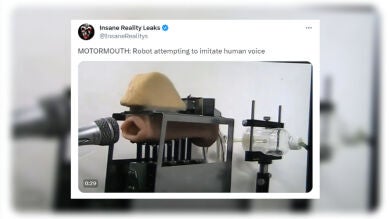 Este robot imita la voz humana, pero suena igualito que Quevedo