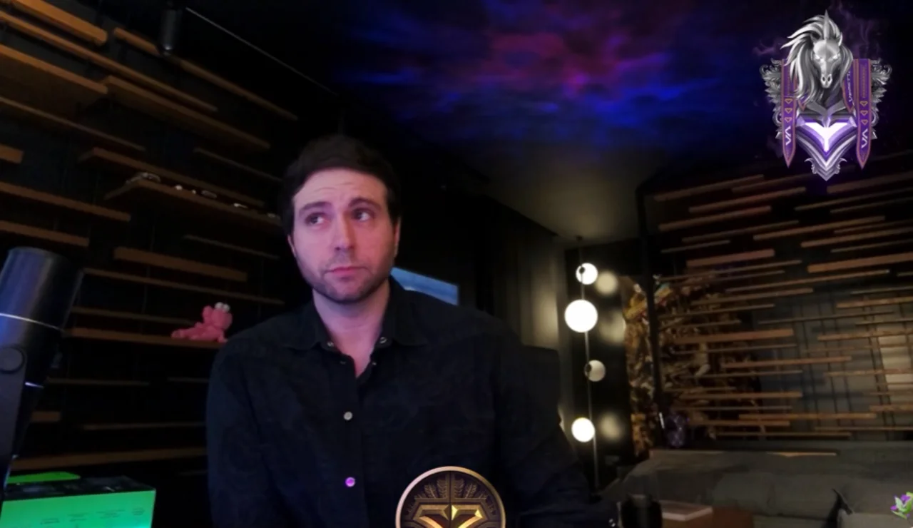 Vegetta777 durante su primer directo en Twitch.