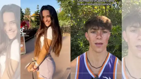 Ángela Mármol y Archie Ted en sus vídeos. Ángela Mármol y Archie Ted en sus vídeos.