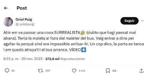 Pantallazo del tuit de @_oriolpuig Pantallazo del tuit de @_oriolpuig