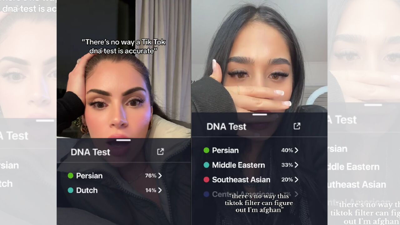 DNA Test el filtro viral de TikTok que analiza tus rasgos para conocer
