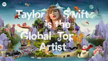 Taylor Swift es la artista más escuchada este 2023 en Spotify 