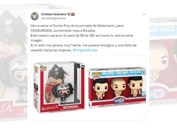Tuit viral sobre el Funko Pop censurado de Rosalía.