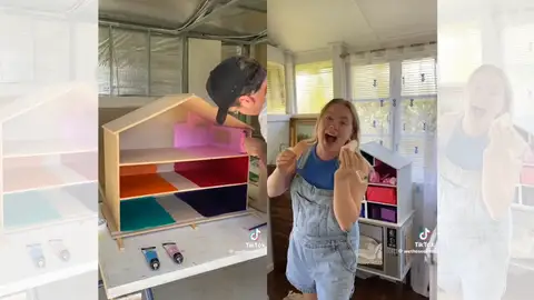 TikTok viral sobre el calendario de adviento inspirado en Taylor Swift. TikTok viral sobre el calendario de adviento inspirado en Taylor Swift.