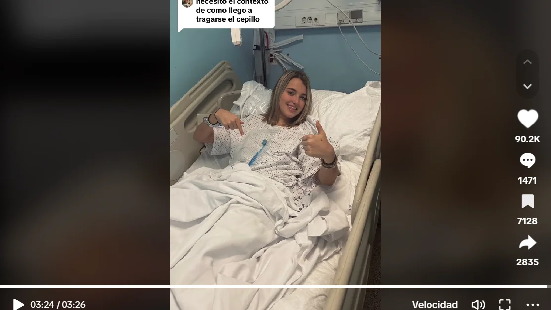 Pantallazo del tiktok de @haizeaibarretxe_