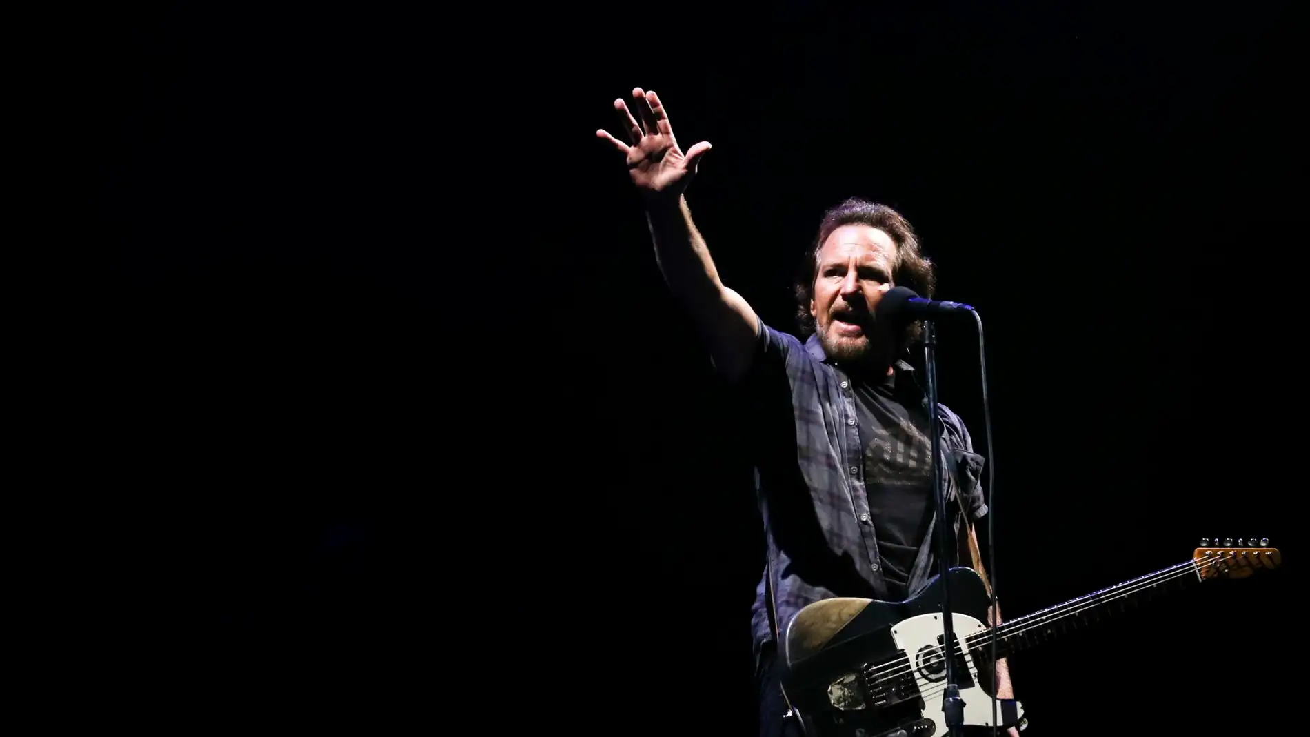 Imagen de archivo de Eddie Vedder, líder de Pearl Jam