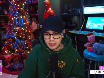Juan S. Guarnizo durante uno de sus streams.