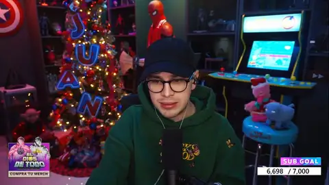 Juan S. Guarnizo durante uno de sus streams. Juan S. Guarnizo durante uno de sus streams.