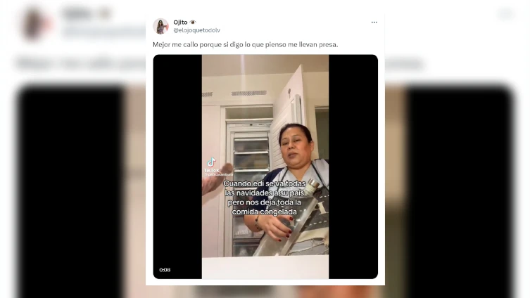 Tuit sobre el pol&eacute;mico v&iacute;deo.