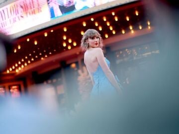 Taylor Swift en la premier de su película