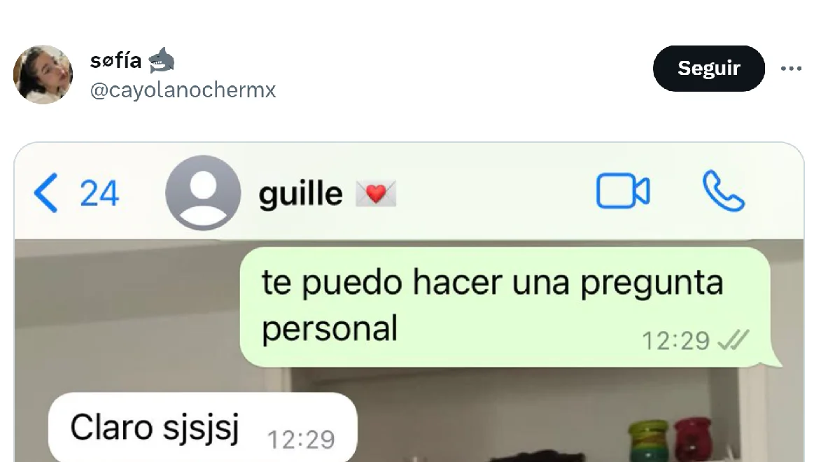 Pantallazo del tuit de @cayolanochermx