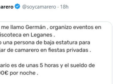 Comparte esta oferta de trabajo e indigna a todo el mundo