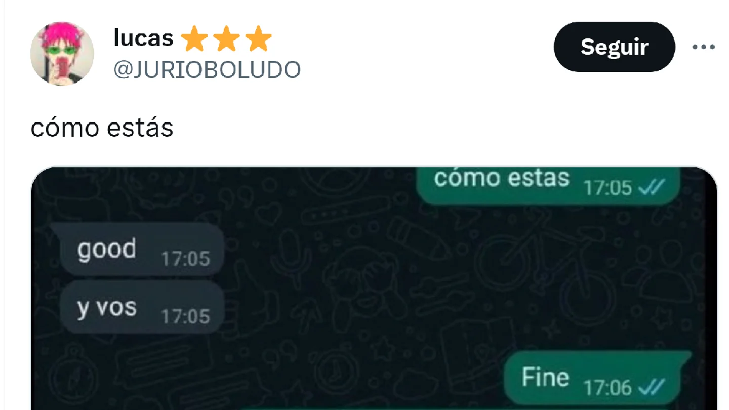 Pantallazo del tuit de @JURIOBOLUDO Pantallazo del tuit de @JURIOBOLUDO