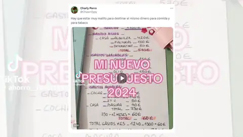 Tuit viral sobre el desglose del sueldo de esta tiktoker. Tuit viral sobre el desglose del sueldo de esta tiktoker.