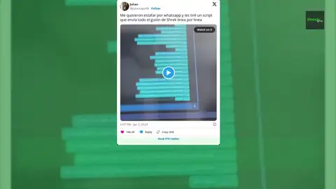 Le intentan estafar por WhatsApp y el estafador sale escaldado: "Dime cómo lo has hecho" Le intentan estafar por WhatsApp y el estafador sale escaldado: "Dime cómo lo has hecho"