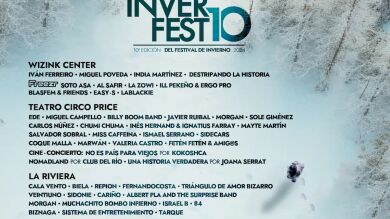 El décimo aniversario del Inverfest llenará Madrid de la mejor música con 120 conciertos
