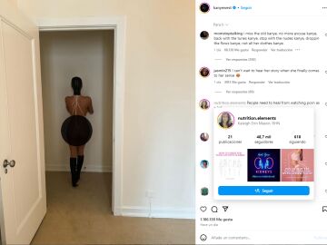 Fotos de Bianca Censori casi desnuda que Kanye West ha publicado en Instagram
