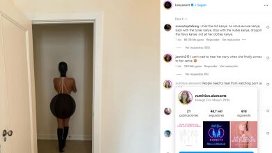 Las fotos de Bianca Censori casi desnuda que Kanye West ha publicado en Instagram dejan a la gente preocupada