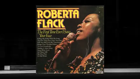 Portada de The First Time I Ever Saw Your Face de Roberta Flack. Portada de The First Time I Ever Saw Your Face de Roberta Flack.