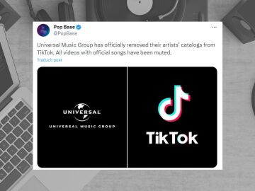 Las canciones de Universal Music desaparecen de TikTok