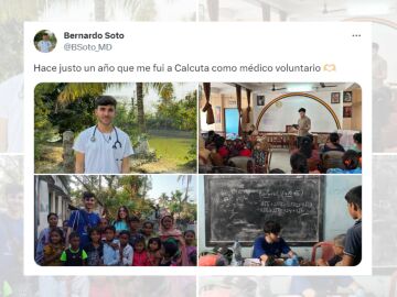 Tuit viral de un m&eacute;dico que fue como voluntario a Calcuta