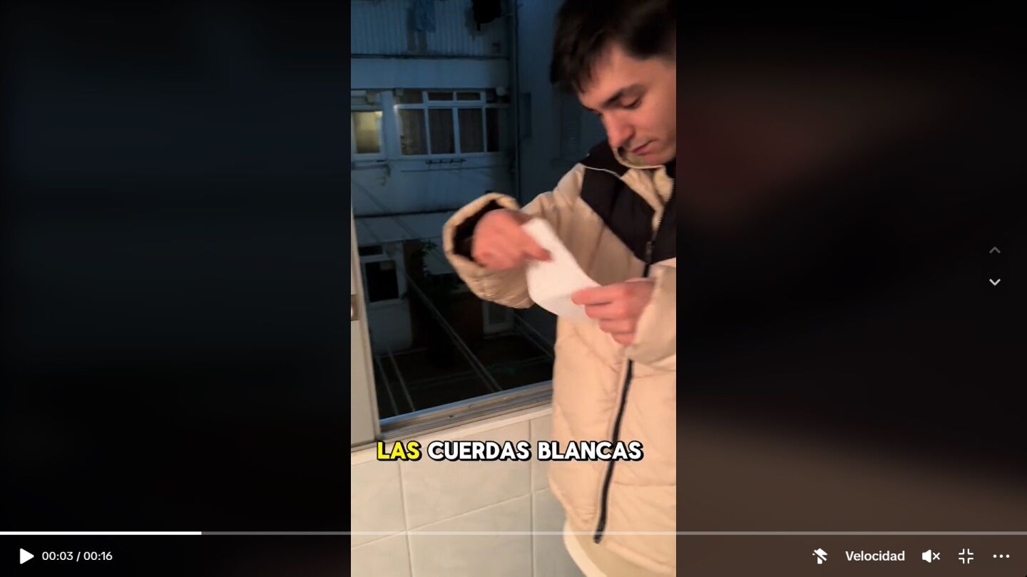 Tik Tok vecina que pide no utilicen su tendedero