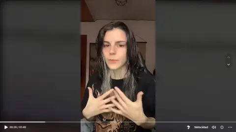 TikTok mensaje móvil perdido TikTok mensaje móvil perdido