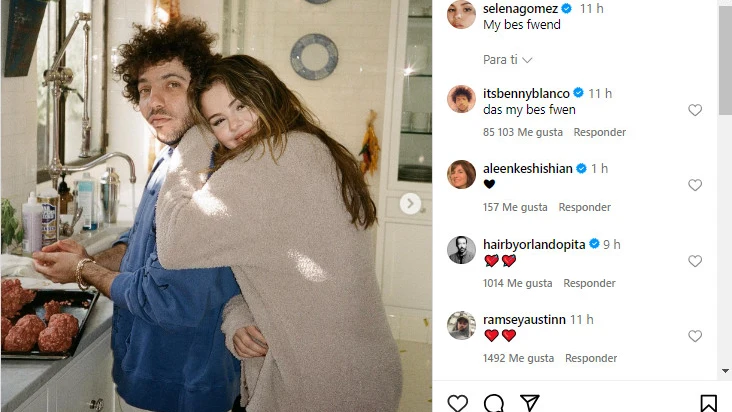 Instagram de Selena Gomez Instagram de Selena Gomez